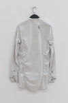 BORIS BIDJAN SABERI Diagonal Shirt SS22 SHIRT6 F1501M Light Grey